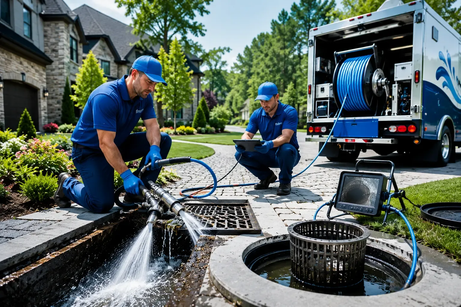 Local outdoor drain cleaning professionals in Kingston, MI